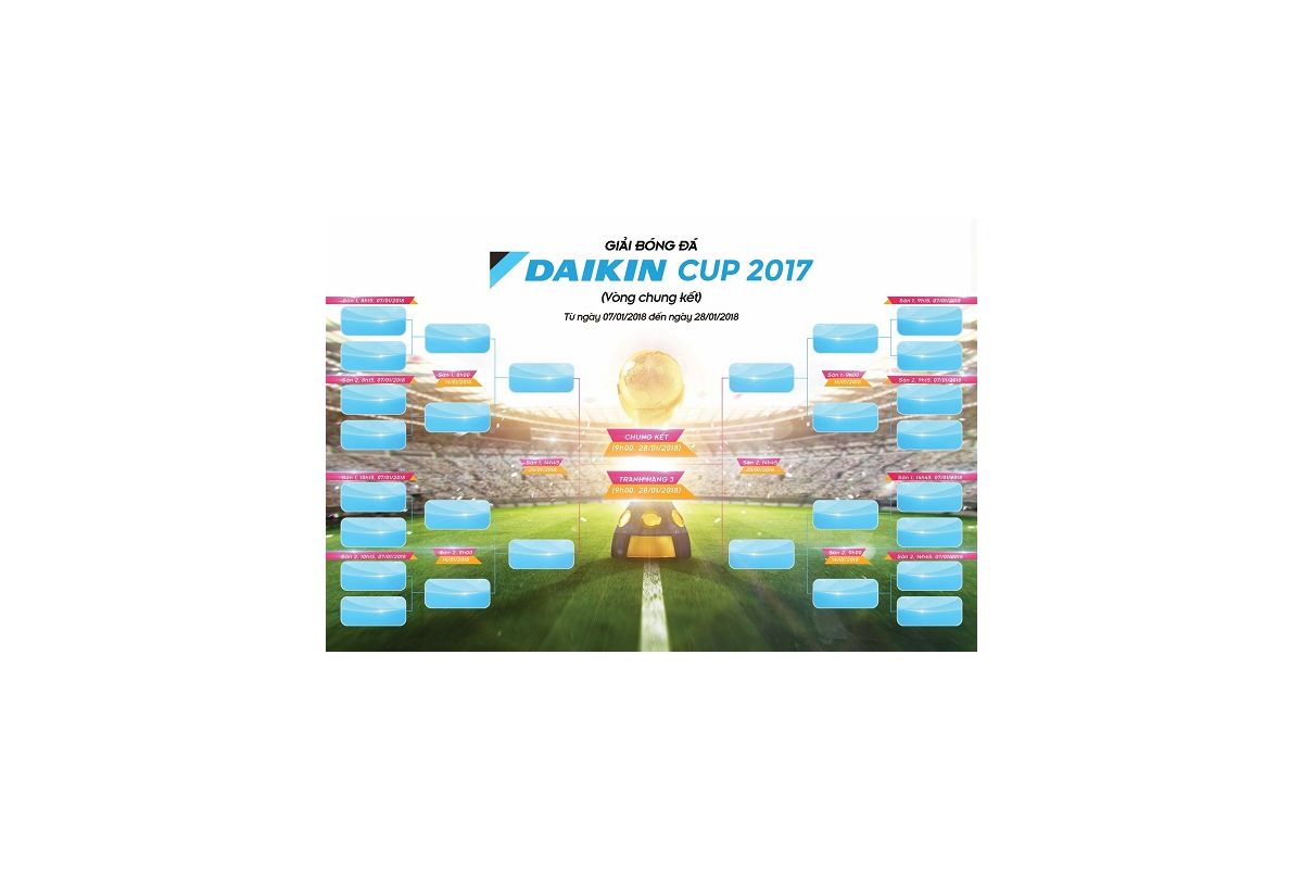 Giải Bóng Đá Daikin Cup 2017 Khu Vực TP HCM