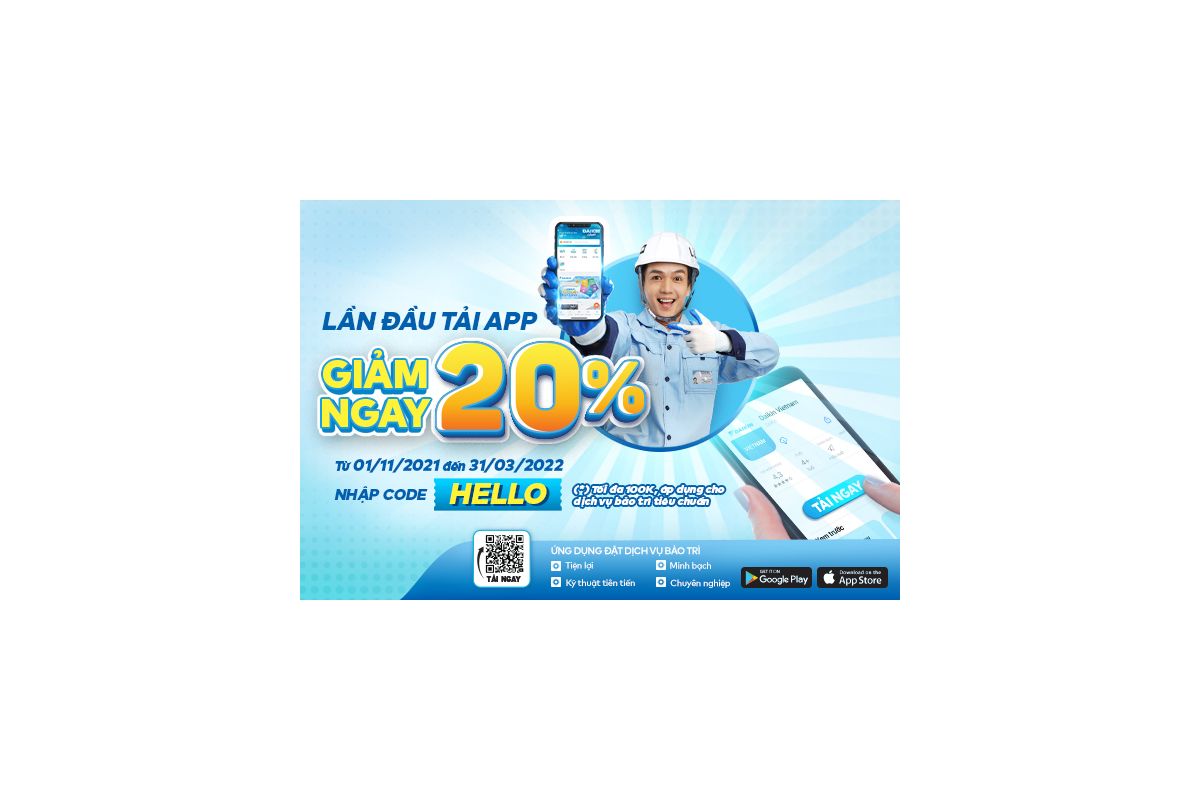 Ưu đãi hấp dẫn cùng Daikin App
