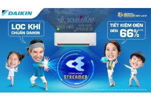 Công nghệ Streamer ưu việt trên điều hòa/ máy lọc không khí Daikin