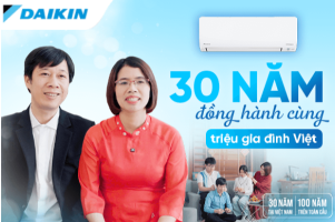 Daikin đồng hành cùng chất lượng cuộc sống Việt