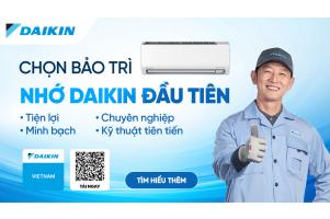 Đặt ngay bảo dưỡng khí sạch mát lành cùng Daikin App