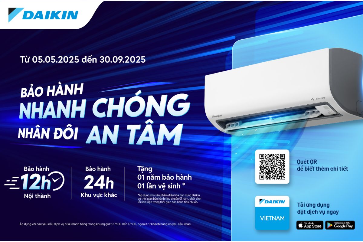 Chương Tr&igrave;nh &ldquo;Bảo H&agrave;nh Nhanh Ch&oacute;ng, Nh&acirc;n Đ&ocirc;i An T&acirc;m&rdquo;