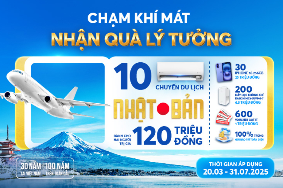 Chạm Khí Mát – Nhận Quà Lý Tưởng