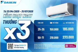 Mua Ngay Daikin - Thêm Năm  Bảo Hành - An Tâm Chất “Nhật”