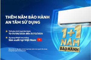 Mua Ngay Daikin - Thêm Năm  Bảo Hành - An Tâm Chất “Nhật”